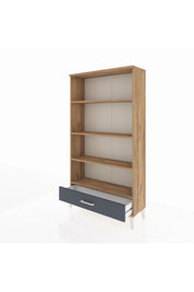 Arges Dolap 4 Raflı Tek Çekmeceli 88x30x163 - S21M042V8A