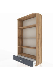 Arges Dolap 4 Raflı Tek Çekmeceli 88x30x163 - S21M042V8A