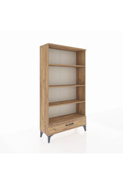 Arges Dolap 4 Raflı Tek Çekmeceli 88x30x163 - S21M042V9A
