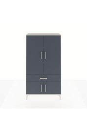 Arges Dolap 3 Raflı Tek Çekmeceli 4 Kapaklı 88x30x163 - S21M043V2A