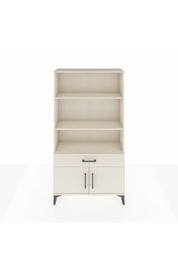 Arges Dolap 3 Raflı Tek Çekmeceli 2 Kapaklı 88x30x163 - S21M044V1A