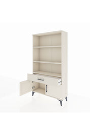 Arges Dolap 3 Raflı Tek Çekmeceli 2 Kapaklı 88x30x163 - S21M044V1A