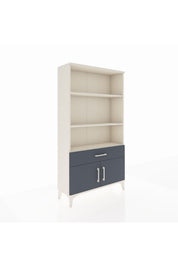 Arges Dolap 3 Raflı Tek Çekmeceli 2 Kapaklı 88x30x163 - S21M044V2A