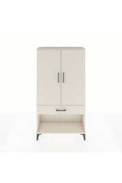 Arges Dolap 3 Raflı Tek Çekmeceli 2 Kapaklı 88x30x163 - S21M045V1A