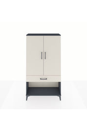 Arges Dolap 3 Raflı Tek Çekmeceli 2 Kapaklı 88x30x163 - S21M045V4A