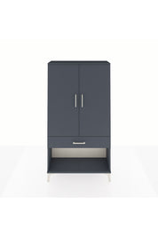 Arges Dolap 3 Raflı Tek Çekmeceli 2 Kapaklı 88x30x163 - S21M045V5A