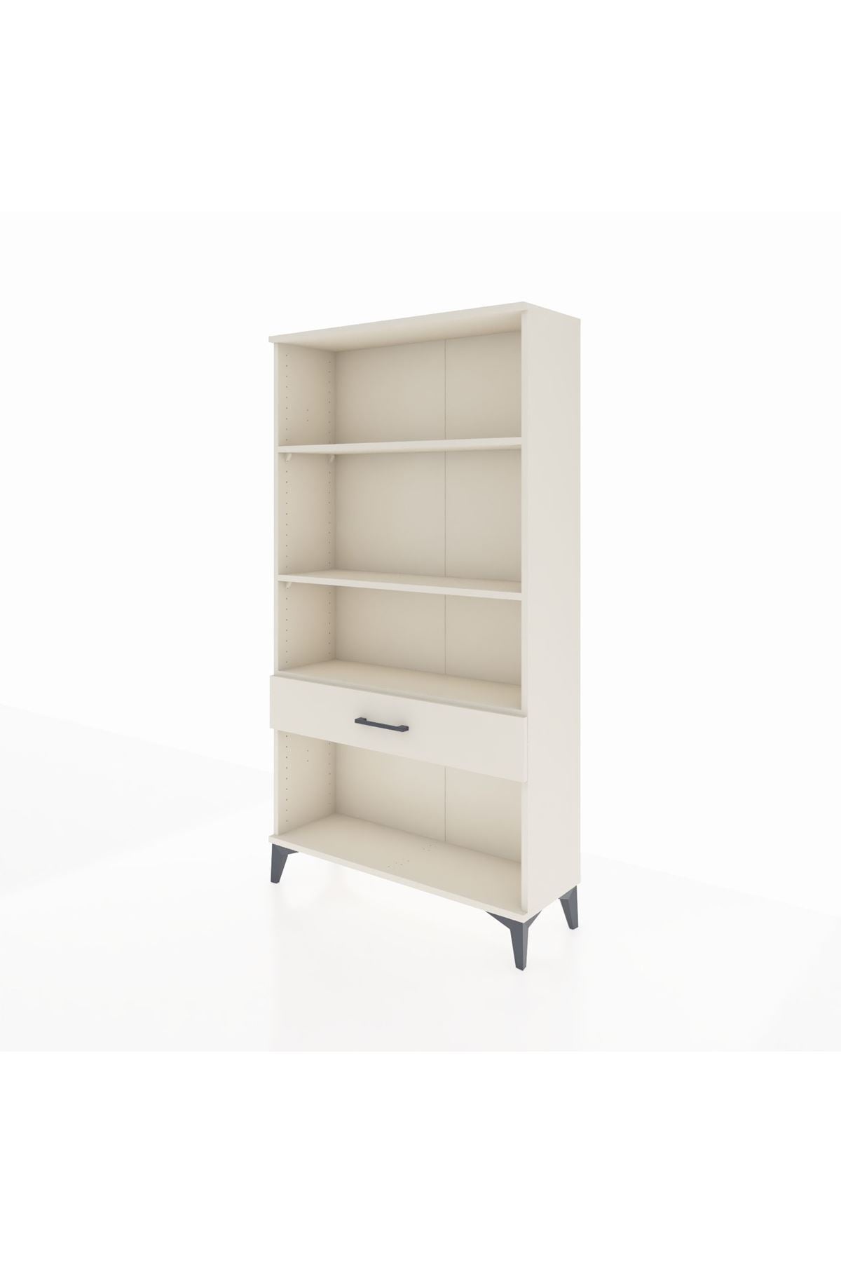 Arges Dolap 3 Raflı Tek Çekmeceli 88x30x163 - S21M046V1A