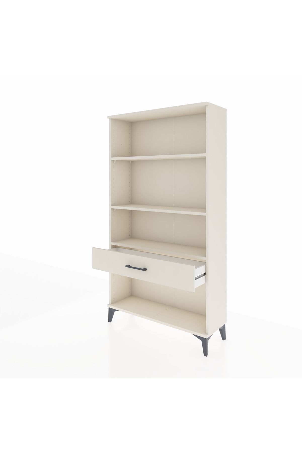 Arges Dolap 3 Raflı Tek Çekmeceli 88x30x163 - S21M046V1A