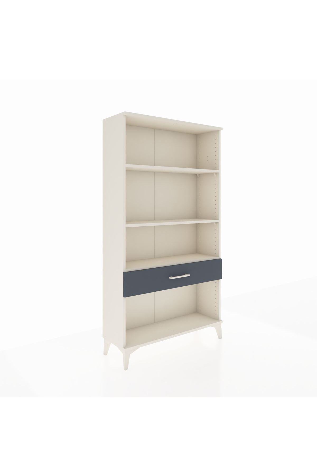 Arges Dolap 3 Raflı Tek Çekmeceli 88x30x163 - S21M046V2A