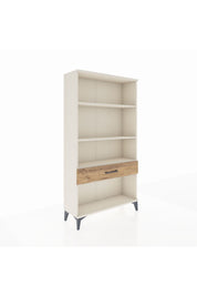 Arges Dolap 3 Raflı Tek Çekmeceli 88x30x163 - S21M046V3A