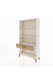 Arges Dolap 3 Raflı Tek Çekmeceli 88x30x163 - S21M046V3A