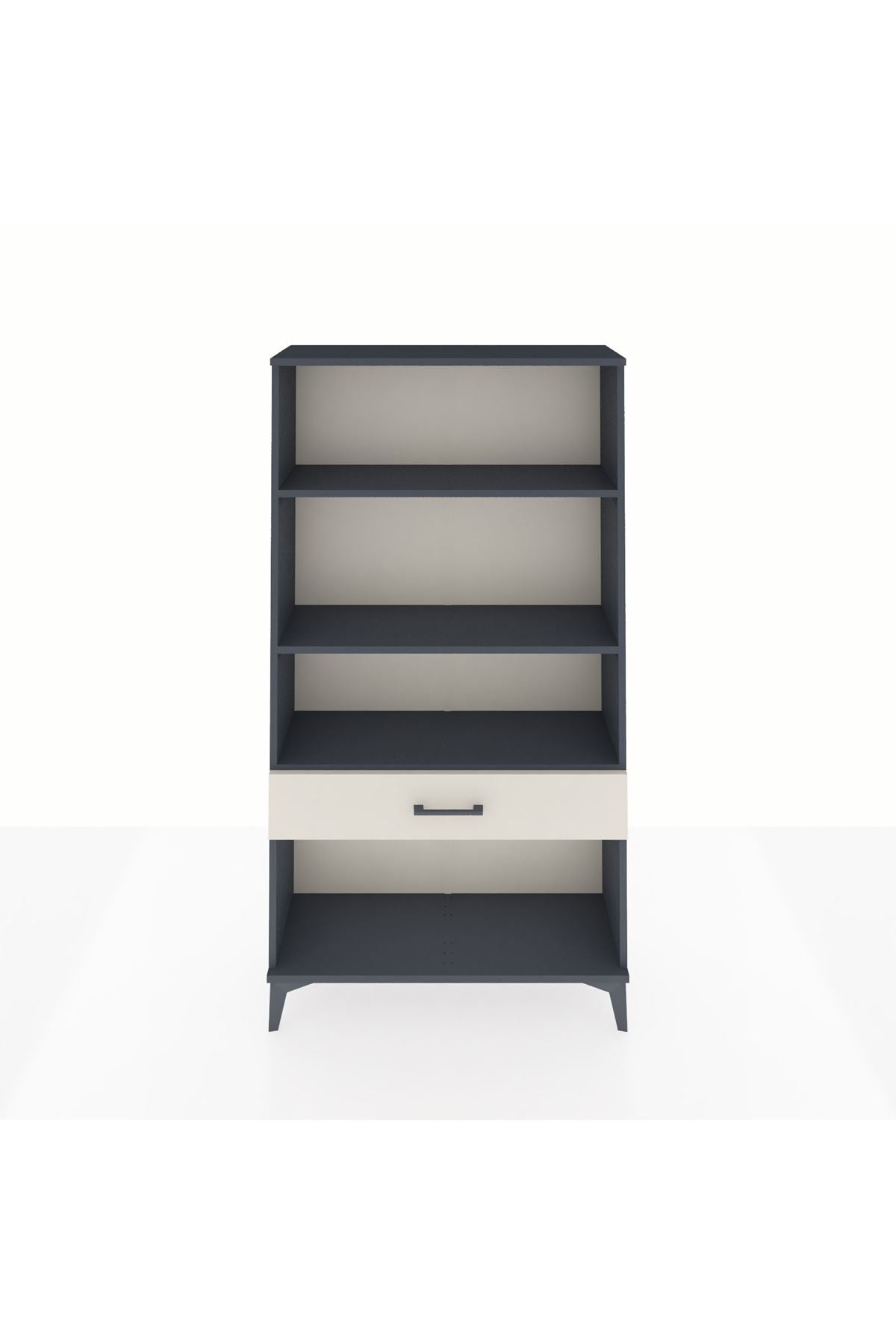 Arges Dolap 3 Raflı Tek Çekmeceli 88x30x163 - S21M046V4A