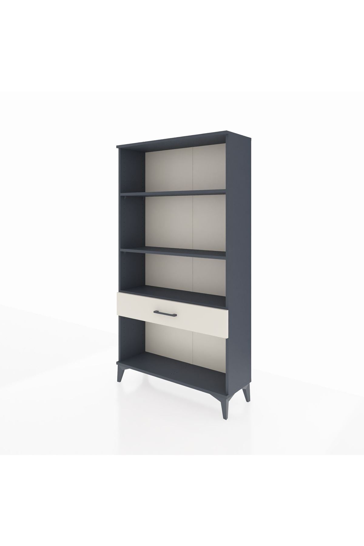 Arges Dolap 3 Raflı Tek Çekmeceli 88x30x163 - S21M046V4A
