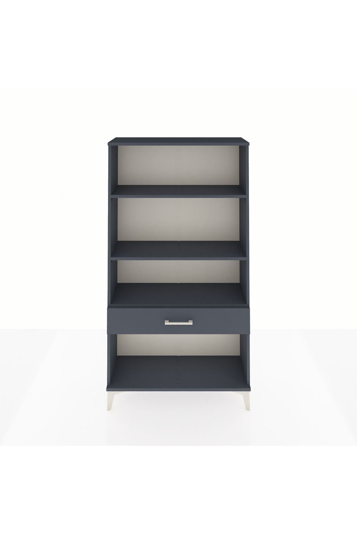 Arges Dolap 3 Raflı Tek Çekmeceli 88x30x163 - S21M046V5A