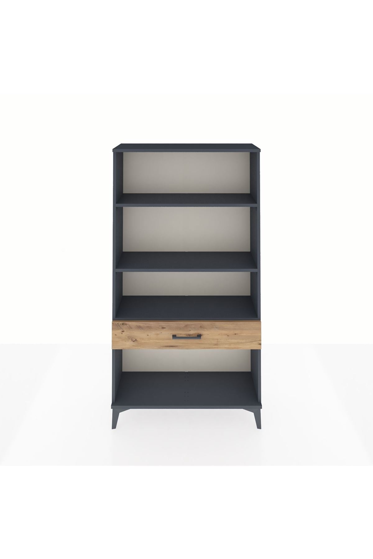 Arges Dolap 3 Raflı Tek Çekmeceli 88x30x163 - S21M046V6A