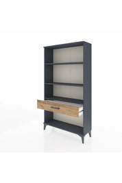 Arges Dolap 3 Raflı Tek Çekmeceli 88x30x163 - S21M046V6A