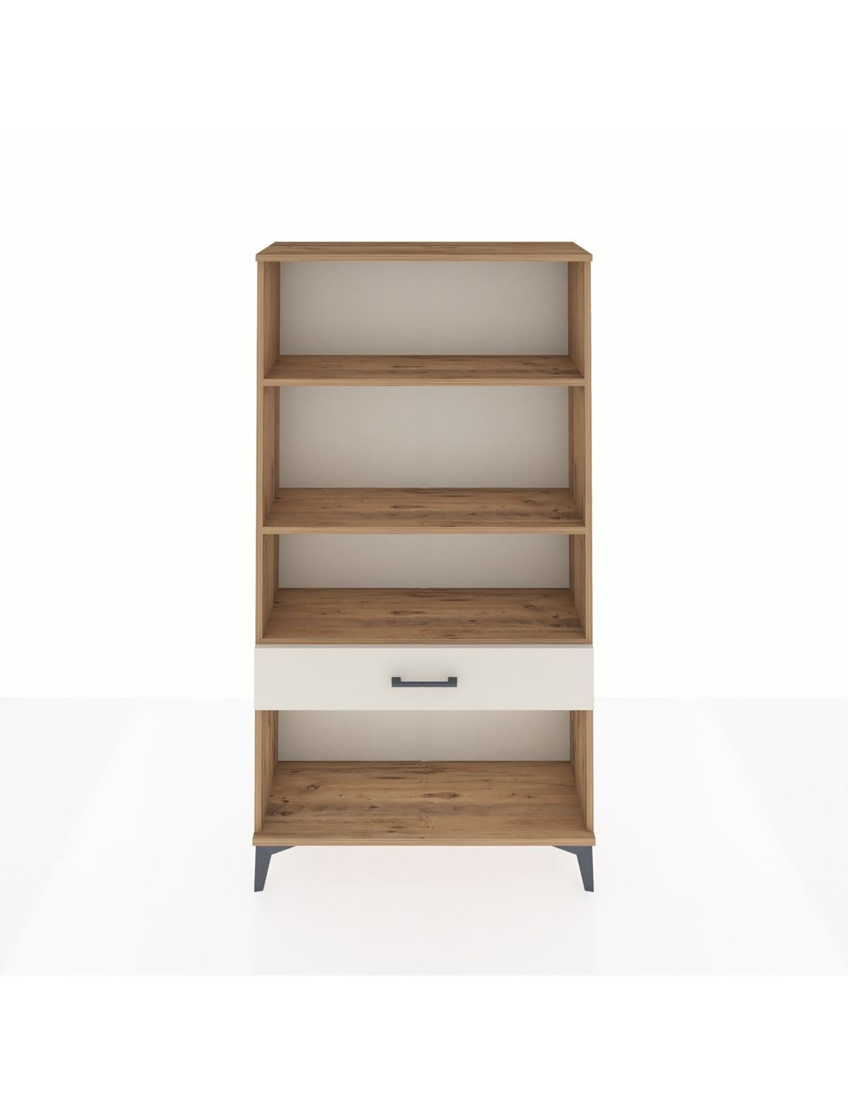 Arges Dolap 3 Raflı Tek Çekmeceli 88x30x163 - S21M046V7A