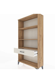 Arges Dolap 3 Raflı Tek Çekmeceli 88x30x163 - S21M046V7A