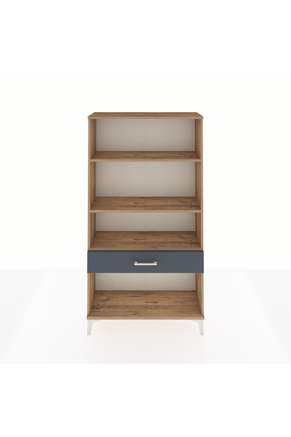 Arges Dolap 3 Raflı Tek Çekmeceli 88x30x163 - S21M046V8A