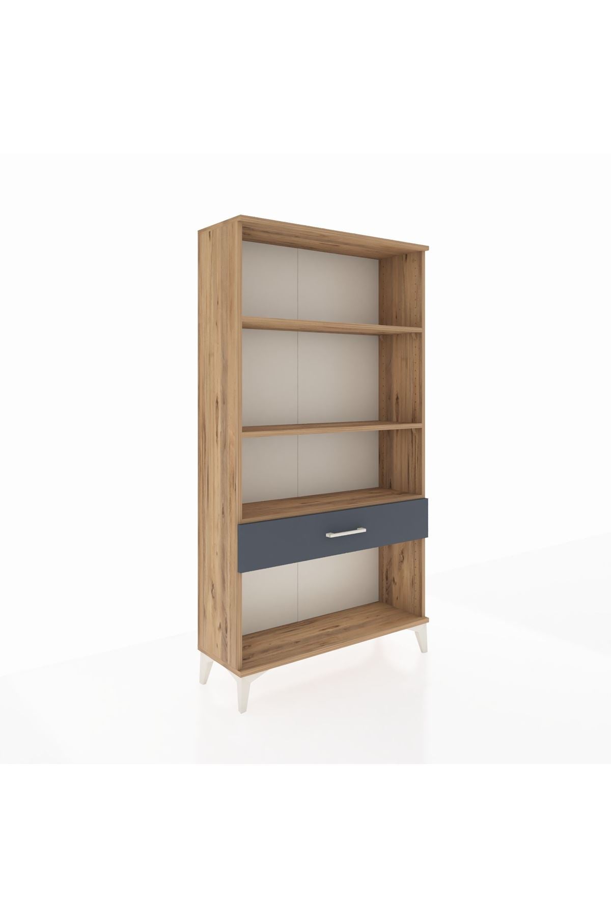 Arges Dolap 3 Raflı Tek Çekmeceli 88x30x163 - S21M046V8A