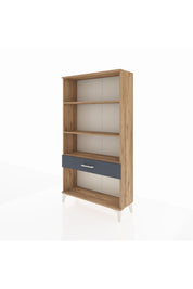 Arges Dolap 3 Raflı Tek Çekmeceli 88x30x163 - S21M046V8A