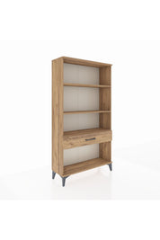 Arges Dolap 3 Raflı Tek Çekmeceli 88x30x163 - S21M046V9A