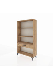 Arges Dolap 3 Raflı Tek Çekmeceli 88x30x163 - S21M046V9A