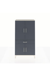 Arges Dolap 4 Raflı Tek Çekmeceli 4 Kapaklı 88x30x163 - S21M047V2A
