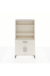 Arges Dolap 3 Raflı Tek Çekmeceli 2 Kapaklı 88x30x163 - S21M048V1A