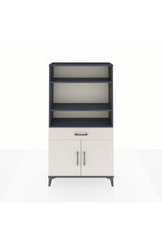 Arges Dolap 3 Raflı Tek Çekmeceli 2 Kapaklı 88x30x163 - S21M048V4A
