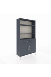 Arges Dolap 3 Raflı Tek Çekmeceli 2 Kapaklı 88x30x163 - S21M048V5A