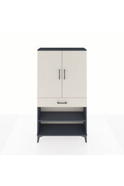 Arges Dolap 4 Raflı Tek Çekmeceli 2 Kapaklı 88x30x163 - S21M049V4A