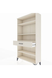 Arges Dolap 4 Raflı Tek Çekmeceli 88x30x163 - S21M050V1A