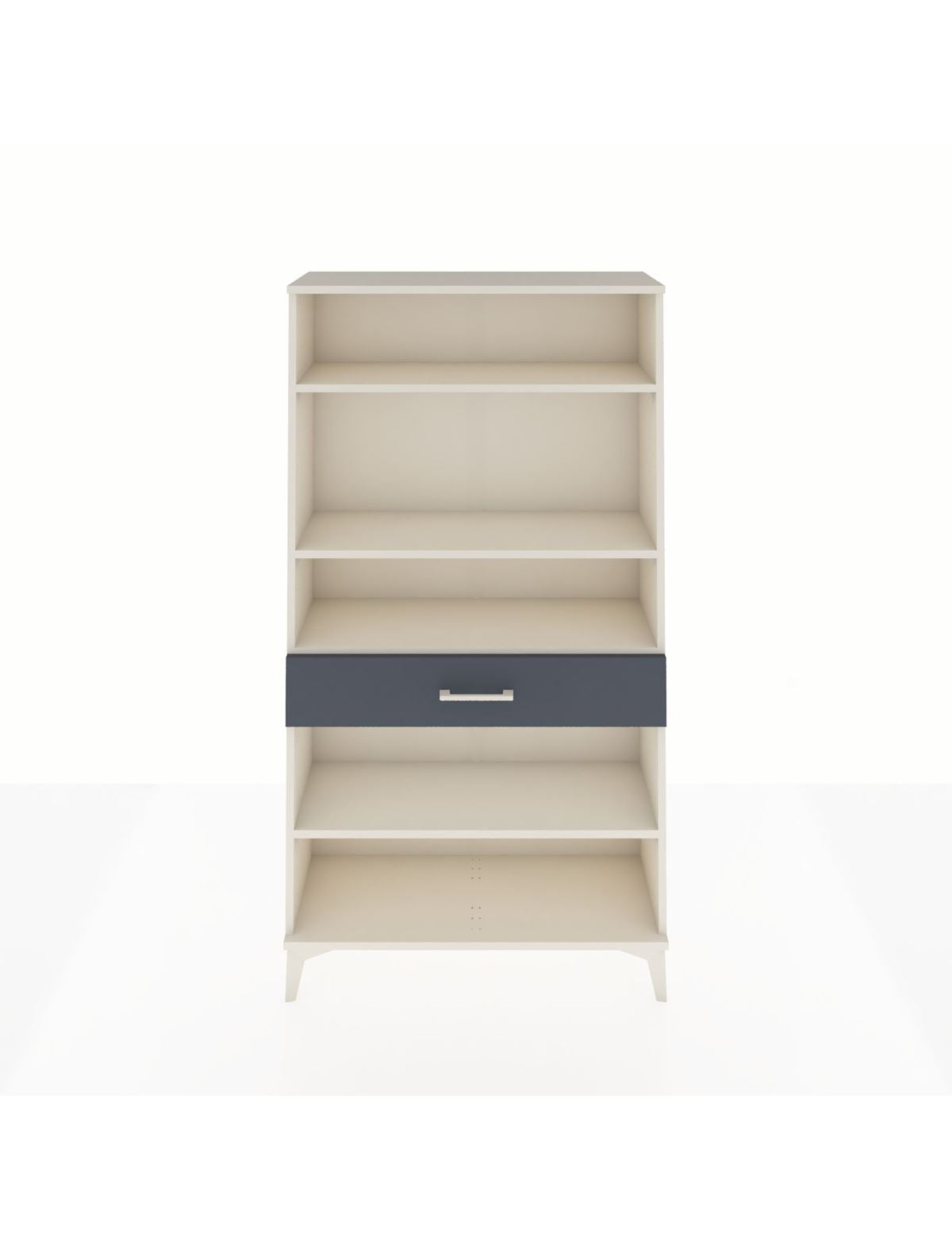 Arges Dolap 4 Raflı Tek Çekmeceli 88x30x163 - S21M050V2A