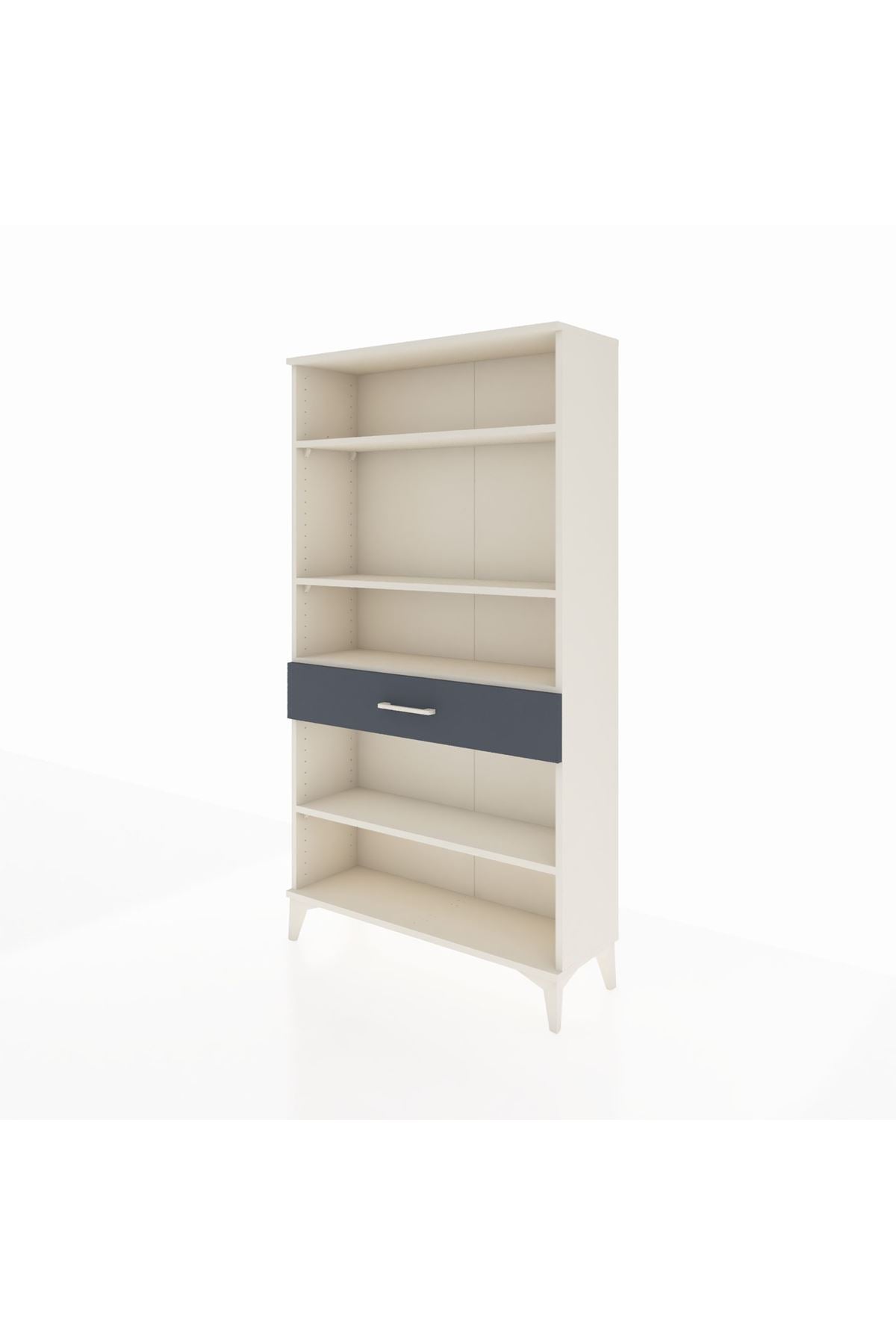 Arges Dolap 4 Raflı Tek Çekmeceli 88x30x163 - S21M050V2A