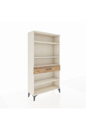 Arges Dolap 4 Raflı Tek Çekmeceli 88x30x163 - S21M050V3A