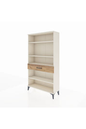 Arges Dolap 4 Raflı Tek Çekmeceli 88x30x163 - S21M050V3A