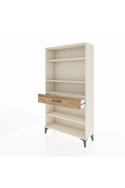 Arges Dolap 4 Raflı Tek Çekmeceli 88x30x163 - S21M050V3A