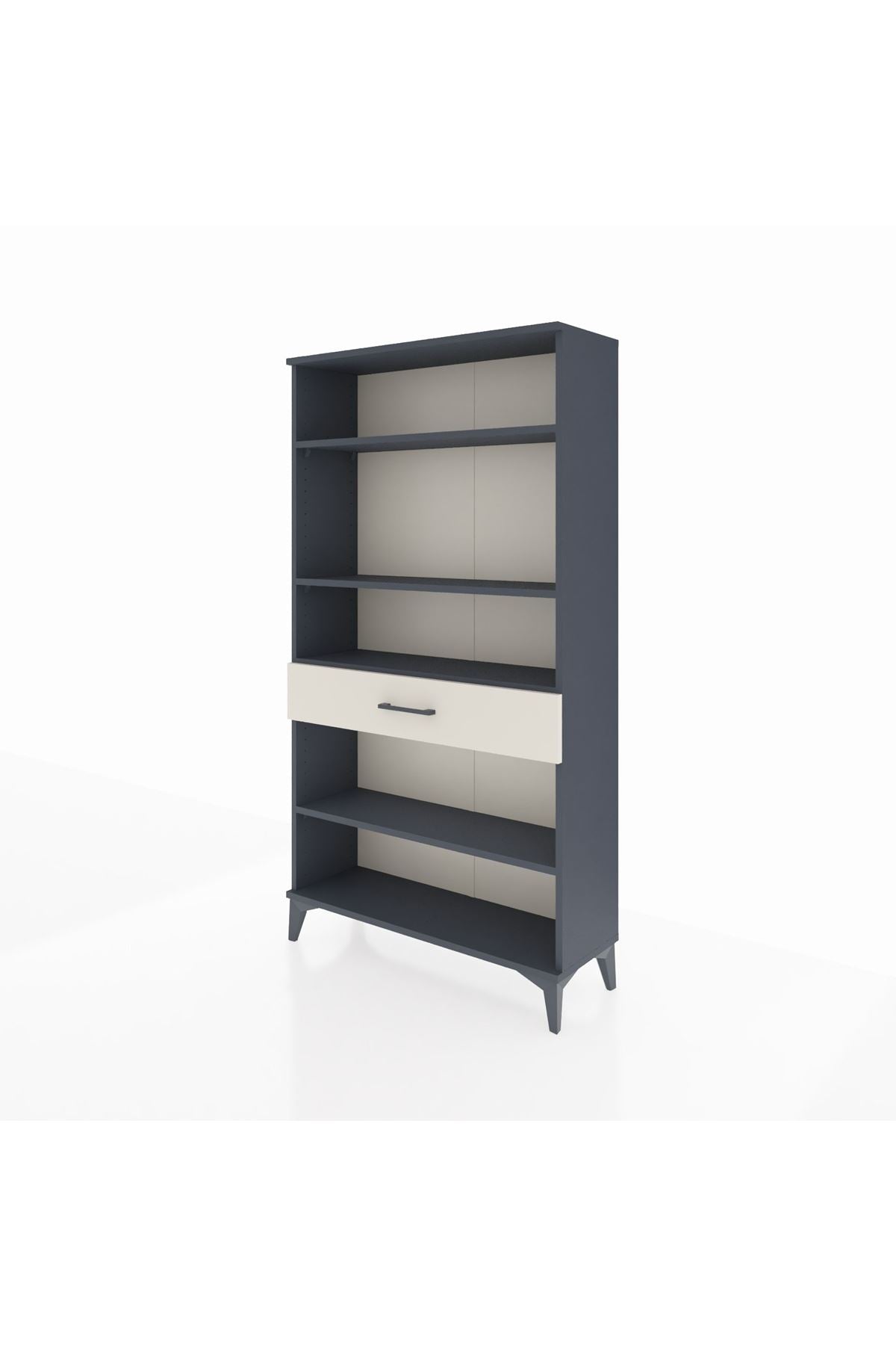Arges Dolap 4 Raflı Tek Çekmeceli 88x30x163 - S21M050V4A