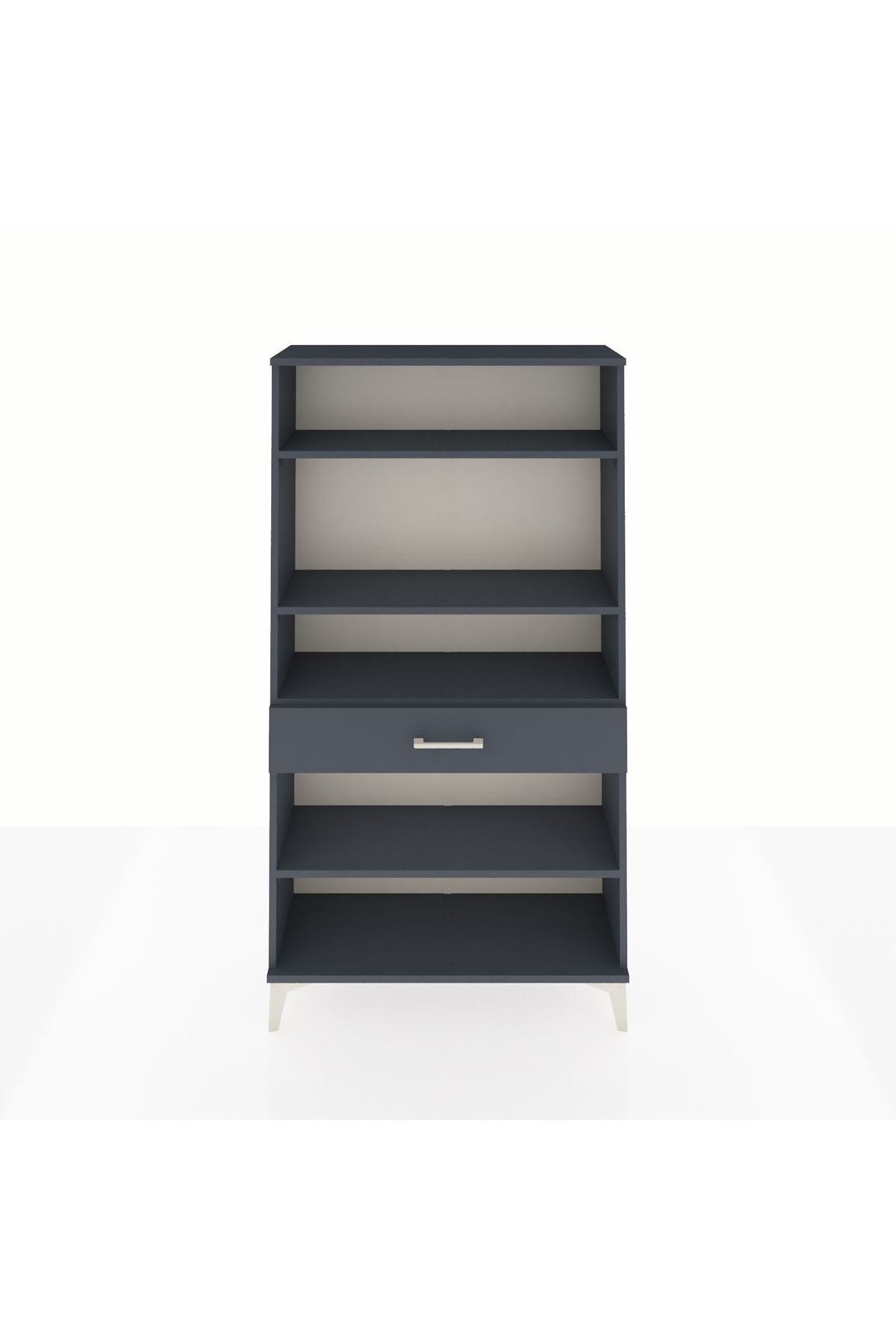 Arges Dolap 4 Raflı Tek Çekmeceli 88x30x163 - S21M050V5A