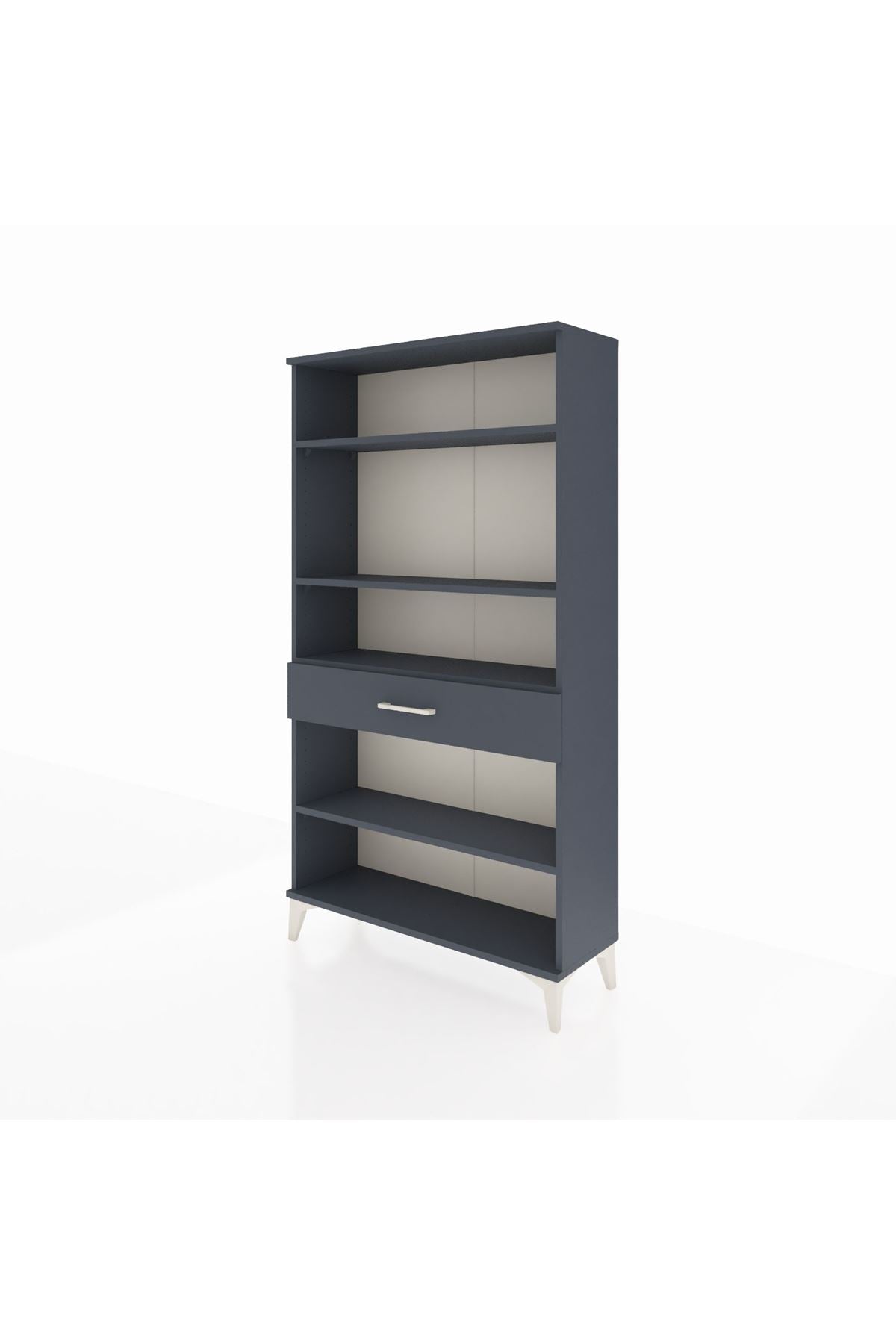 Arges Dolap 4 Raflı Tek Çekmeceli 88x30x163 - S21M050V5A