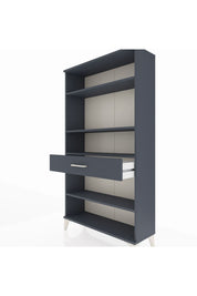 Arges Dolap 4 Raflı Tek Çekmeceli 88x30x163 - S21M050V5A