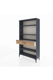 Arges Dolap 4 Raflı Tek Çekmeceli 88x30x163 - S21M050V6A
