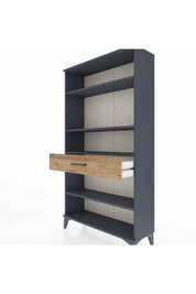 Arges Dolap 4 Raflı Tek Çekmeceli 88x30x163 - S21M050V6A