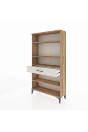 Arges Dolap 4 Raflı Tek Çekmeceli 88x30x163 - S21M050V7A