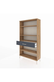 Arges Dolap 4 Raflı Tek Çekmeceli 88x30x163 - S21M050V8A