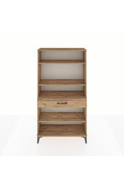 Arges Dolap 4 Raflı Tek Çekmeceli 88x30x163 - S21M050V9A