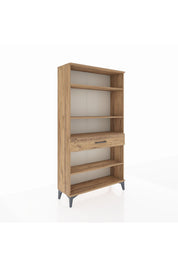 Arges Dolap 4 Raflı Tek Çekmeceli 88x30x163 - S21M050V9A