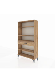 Arges Dolap 4 Raflı Tek Çekmeceli 88x30x163 - S21M050V9A