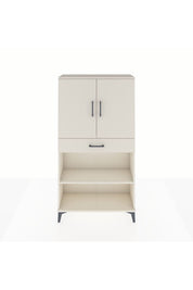 Arges Dolap 3 Raflı Tek Çekmeceli 2 Kapaklı 88x30x163 - S21M053V1A